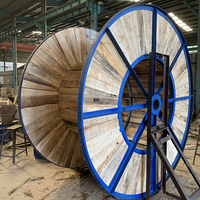 Bobinas de Acero y Madera Reforzadas de Gran Capacidad, Larga Duración, Personalizadas para Cables de Energía, Estándar de Exportación
