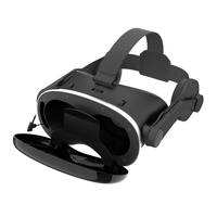 Ventes chaudes 2026 Lunettes de réalité virtuelle 3D polarisées G10 avec écouteurs HIFI Boîte VR pour écrans de 4,7 à 6,7 pouces IOS et Android Casque VR