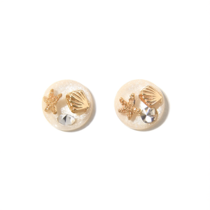 Pendientes de Moda con Diseño de Estrella de Mar, Acero Inoxidable 316L, Baño de Oro PVD, Resistentes y Sostenibles - Product Image 2
