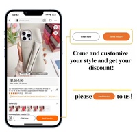 Coque de téléphone en silicone IDEAL Factory avec rouge à lèvres intégré pour iPhone 11 12 13 14 15 16 17 Pro Max, antichoc, étui de maquillage