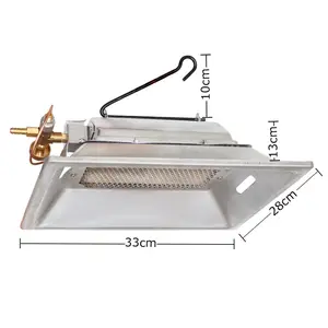 Gevogelte Huis Verwarming Systeem Handmatige Ontsteking Kip Kip Gas Infrarood Broedmachine Heater Baby Chick Broedmachine Heater