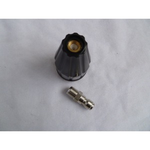 Ultra High Pressure Washer Nozzle Ceramic Lotus Head 360 Degree Rotating For Descaling Stripping Car Wash Shop Use - Product Image 4