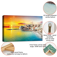 Vente en gros personnalisée de nouvelles peintures d'art mural peintures de paysage impressions d'art sur toile pour décoration murale de salon