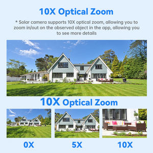 Difang 16MP 10x Zoom Outdoor Wasserdichte Sicherheits-WLAN-Kamera, Farbige Nachtsicht, KI-Auto-Tracking Überwachungskamera zum Verbinden mit dem Telefon - Product Image 5