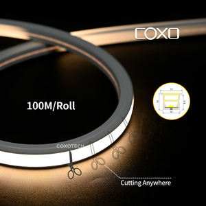 Flexible Ultradünne <span class=keywords><strong>LED</strong></span>-Einbau-Neonleuchte für Schränke 12V 24V, Frei Zuschneidbar ohne Löten, Flexibles Silikon-<span class=keywords><strong>LED</strong></span>-Profil für Unterschrankbeleuchtung - Product Image 2