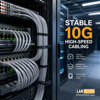 Câble LAN FTP Cat6 de 305 m de qualité supérieure, fiable, en CCA, pour câblage structuré, ligne Ethernet haute vitesse