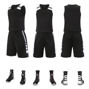 Combinaison de basket-ball pour enfants personnalisée de qualité supérieure absorbant la sueur respirant hommes maillots de sport ensemble de basket-ball à séchage rapide - Product Image 2