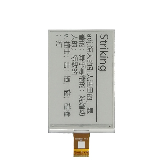 OEM Manufacturer 3.5 inch 240*360 tft epaper screen epd e ink display for digital esl e-ink shelf label price tag
