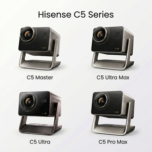 Nouveau Hisense Série C5 : C5 Master, C5 UltraMax, C5 Ultra, C5 ProMax 4K UHD Triple Laser Smart Portable Mini pour Home Cinéma - Product Image 1