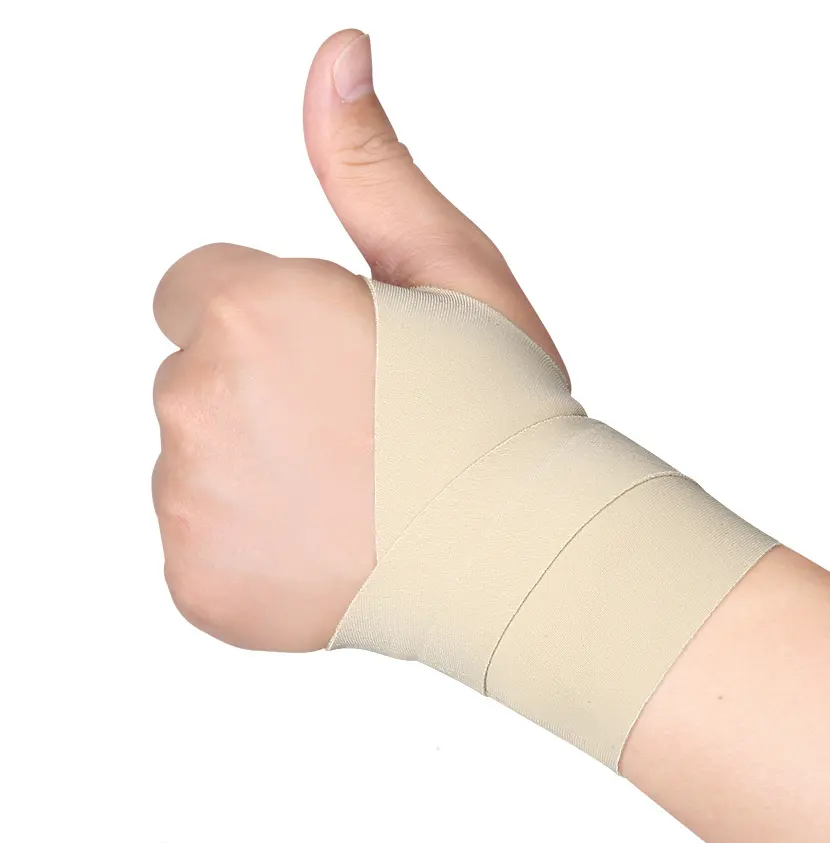 Satu Dropshipping kompresi bernapas olahraga tipis Gym latihan pelindung pergelangan tangan