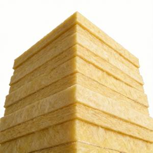 Panneau de laine de verre ignifuge à haute densité pour isolation thermique des murs de bâtiments - Product Image 3