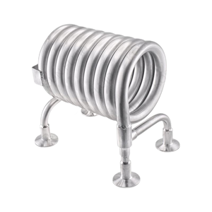 WZ Edelstahl Tri-Clamp Rohrverbinder für 2, 4, 6 Zoll Rotkupferrohre – Deflegmator für Rückflusskondensator - Product Image 5