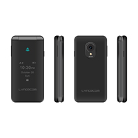 Vente en gros de téléphone portable à clavier basculant 4G LTE avec appareil photo 13MP + 21MP Téléphone à clapet casher Android 4G