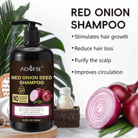 Sampo Herbal Onion penghenti rambut rontok, sampo bawang merah biji hitam rambut untuk Hotel