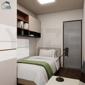 高級 20フィート 40フィート カスタムレイアウト プレハブ式木製モジュラーコンテナハウス・オフィス 2〜3ベッドルーム付き - Product Image 5