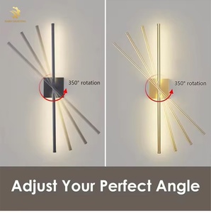 Vàng dẫn Đèn tường cho hành lang chiếu sáng Pin hoạt động với điều khiển từ xa cho đầu giường lối đi & Hành lang sử dụng - Product Image 6