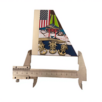 Maßgefertigte Hochwertige Metall-Gedenkmünze 3D Antik-Gold Challenge Coin