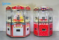 7 ÉTOILES Carnaval Coin Pusher 6 Joueurs Vente D'usine Poussant La Machine De Poussoir De Pièce La Plus Rentable