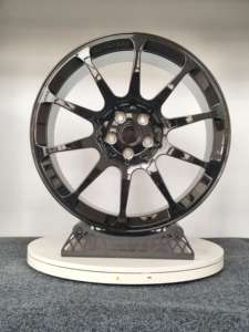 Mingyue 20 21 22 pouces flux formant roue de voiture de tourisme noire adaptée pour Audi A3 A4 A5 A6 A7 <span class=keywords><strong>A8</strong></span> TT S4 S5 S6 S7 S8 RS6 RS4 - Product Image 3