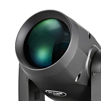 Projecteur de scène mobile Sharpy Beam 420W 17R avec double prisme, contrôle DMX512, pour DJ et parcs à thème, CRI élevé 85