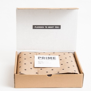 Custom Logo Printed Cardboard Corrugated Mailer Box Packaging Paper Printed Box