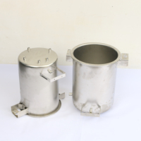 Instruments médicaux de haute précision, produits métalliques en acier inoxydable, conteneur de désinfection dentaire en acier inoxydable
