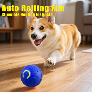 <b>Interactive</b> Pet <b>Toy</b> With Three Modes - Intelligent Rolling Ball for <b>Cats</b> and Dogs, Durable, Bouncy and Self-Entertaining - Product Image 4
