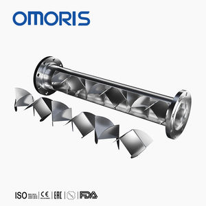 均一温度制御のための加熱混合機インライン静的ミキサーホモジナイザー - Product Image 1