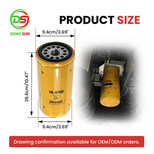 Élément de filtre à carburant haute performance 1R-0750, remplacement scellé pour la filtration du carburant des moteurs diesel Caterpillar CAT Duramax - Product Image 6
