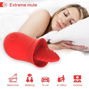 Masturbatore lingua leccare succhiare rosa vibratore giocattoli del sesso clitoride ventosa stimolatore clitoride vibrante rosa giocattolo del sesso per donna - Product Image 5