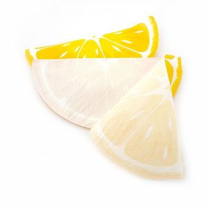 Printed napkins, half-circle <b>orange</b>-shaped irregular colored square napkins, party napkins, virgin wood pulp disposable <b>paper</b> - Product Image 4