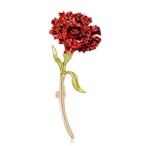 Fashion Multi-color Carnation Flower Brooch Women's <b>Accessories</b> Plant Brooch Plant Flower Suit Chest Flower Jewelry <b>Accessories</b> - Product Image 1