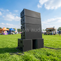 Système audio professionnel passif WPL Dual 12 pouces 3 voies Line Array, enceintes d'extérieur