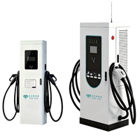Station de recharge rapide CC commerciale ANT de 160 kW à 480 kW, 4 prises, allocation de puissance matricielle pour hub public
