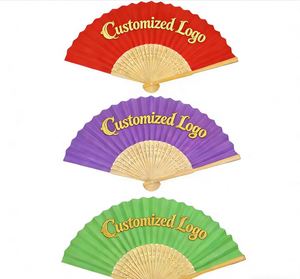 Proveedores de Primera Categoría, Abanicos de Bambú Plegables con Logotipo Personalizado al por Mayor, Abanicos de Papel Blanco para Bodas - Product Image 2