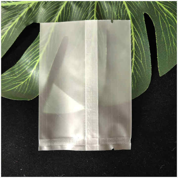 Sanded transparent plastic packaging bags for cookies candies the plastic packing bags in stock