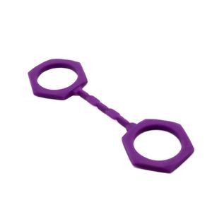 Esposas sexuales de silicona médica de alta calidad, muñequeras sexis, juguetes para adultos, equipo de Bondage, juguetes de juego de rol de esclavo SM para parejas, Sexo - Product Image 2