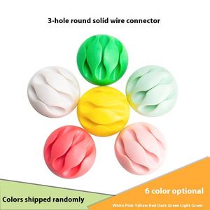 厂家直销供应硅胶电缆收卷机简易桌面软线收纳器家用客厅USB鼠标电缆固定器 - Product Image 5