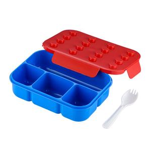 กล่องเบนโตะ 4 ช่อง สำหรับผู้ใหญ่และเด็ก ชุดกล่องถนอมอาหารแบบสุญญากาศ - Product Image 1