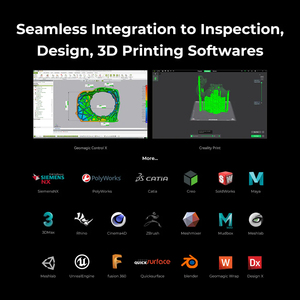 Scanner 3D industriel Raptor <span class=keywords><strong>Pro</strong></span>, 22 lignes laser bleues parallèles, neuf, garantie 1 an, utilisation automobile - Product Image 4