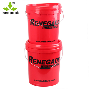 Capacité de 1L à 30L Seau de 15L 18L 20L 25L 28L 30L Seau de tambour en <span class=keywords><strong>plastique</strong></span> PP avec impression couleur OEM avec couvercle - Product Image 5