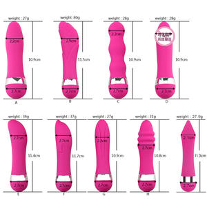 Lootee <strong>Newest</strong> Mini Wand Massager Wireless Handheld Bullet Vibrator 3-Speed Latex G-Spot <strong>Adult</strong> <strong>Toy</strong> for Women USB - Product Image 1