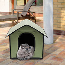 Casas <span class=keywords><strong>para</strong></span> Mascotas Ecológicas, Impermeables, Resistentes a la Nieve y al Frío, con Aislamiento Térmico, de Tela Oxford, <span class=keywords><strong>para</strong></span> Todas las Estaciones - Product Image 6