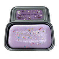 Jouet Squishy à Remontée Lente le Plus Vendu, Jouet Sensoriel en Forme de Boîte à Pain, Jouet à Presser en Mousse PU Souple