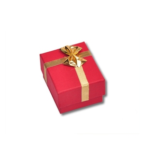 Luxury Custom logo jewelry box Earrings Bracelet Necklace packaging paper box Gift box for ring with foam insert and Bow Tie