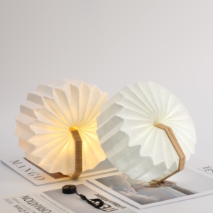 Idée de cadeau d'entreprise : Nouvelle invention technologique 2026, idée créative, ODM OEM, <span class=keywords><strong>lampe</strong></span> accordéon intelligente en origami faite à la main, cadeau personnalisé - Product Image 6