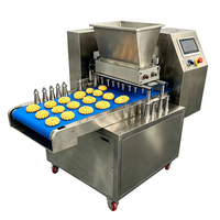 Machine à déposer les biscuits à un ou deux coloris pour petite boulangerie, écran tactile, machine à fabriquer des biscuits à un ou deux coloris