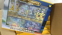Vente en gros limitée de cartes Pokémon TCG originales chinoises scellées, 30e anniversaire, Umbreon & Espeon UPC, cartes de collection rares pour adultes