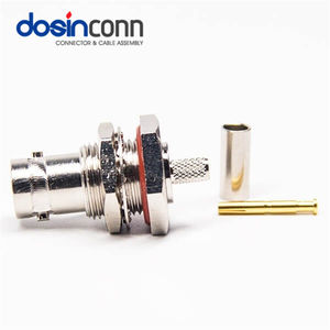 Conector BNC de Compresión para Montaje en PCB, Macho y Hembra, Recto, Impermeable, <span class=keywords><strong>Balun</strong></span> RF Coaxial, Accesorios para CCTV, Cable Jack - Product Image 2