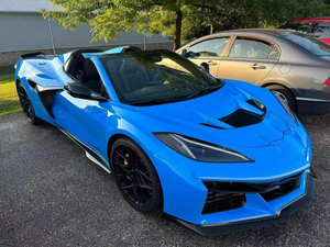 Kit Carrozzeria Cofano Motore in Fibra di Carbonio Secca di Alta Qualità per <span class=keywords><strong>Chevrolet</strong></span> Corvette C8 Z06 Upgrade Modello ZR1 (Modello con Fori Grandi) - Product Image 4